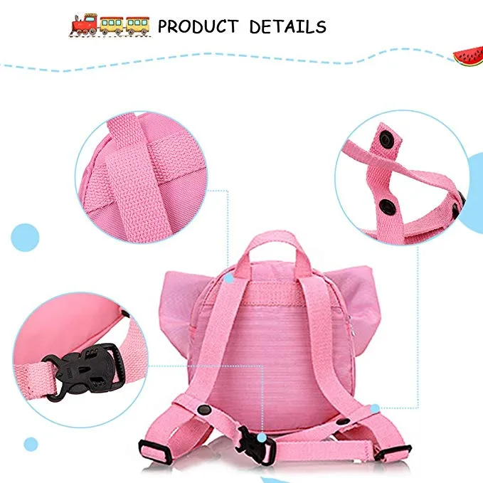 Toddler Backpack With Leash Elephant 3D Mini Backpacks For Kids Birthday Gift