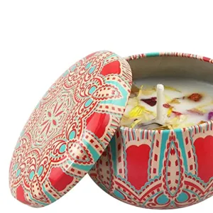 TOG Scented Candles Gift Soy Wax Tin Candles Gift for Women roseHome & Garden | Home Decor | Other Home Decor