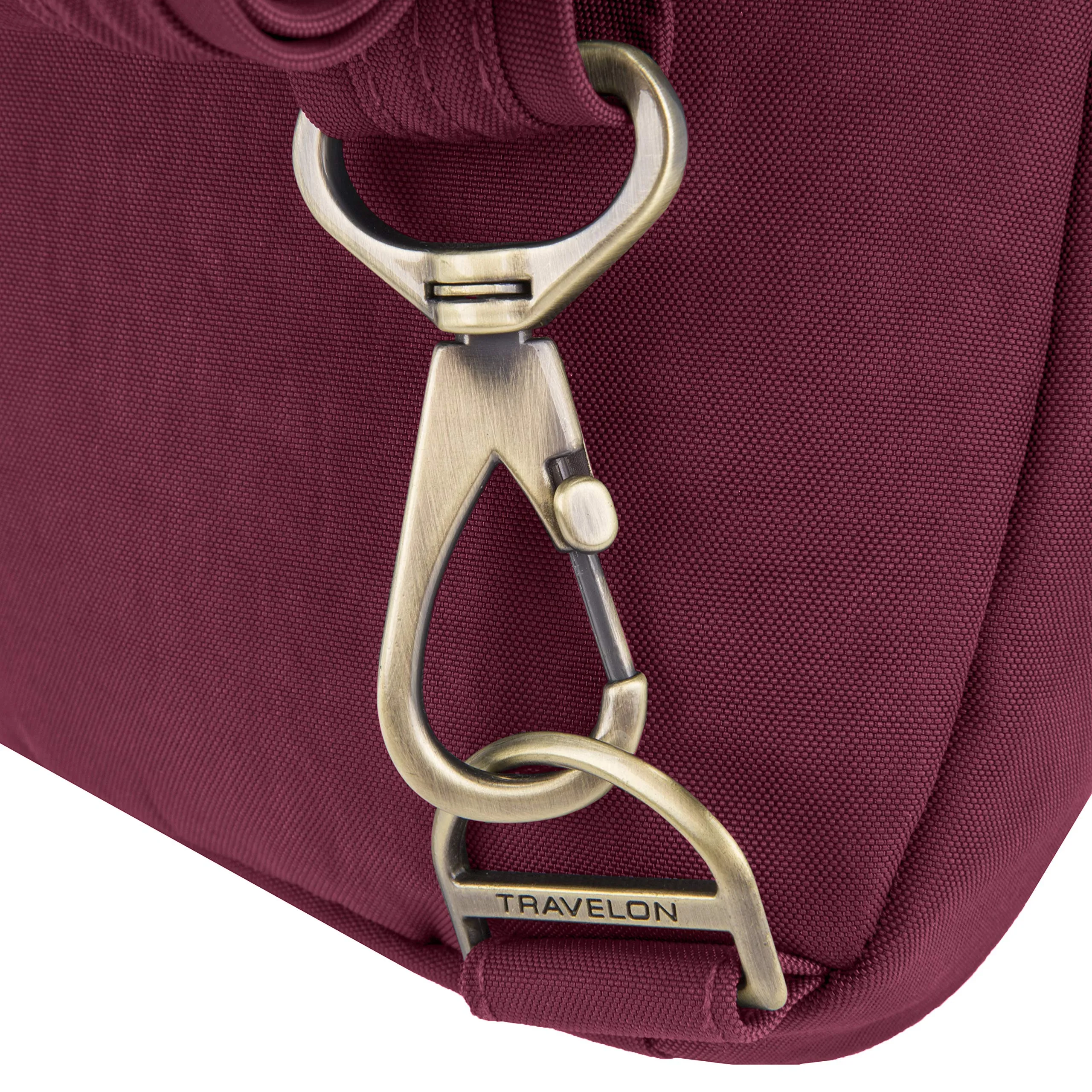 Travelon Anti-theft Signature Slim Backpack, Ruby