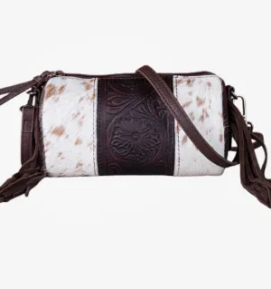 Trinity Ranch Hair On Barrel Crossbody