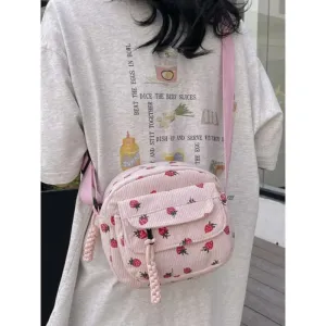 UAKISS  -  New Cross Body Bag Women Large Capacity Bucket Crossbody Bag Canvas Quilted Cotton Shoulder Bags Handbag Fanny Pack