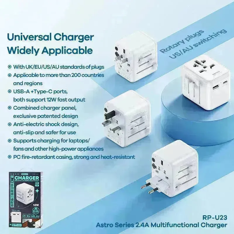 Universal Multi-functional Power Surge Protector Adapter