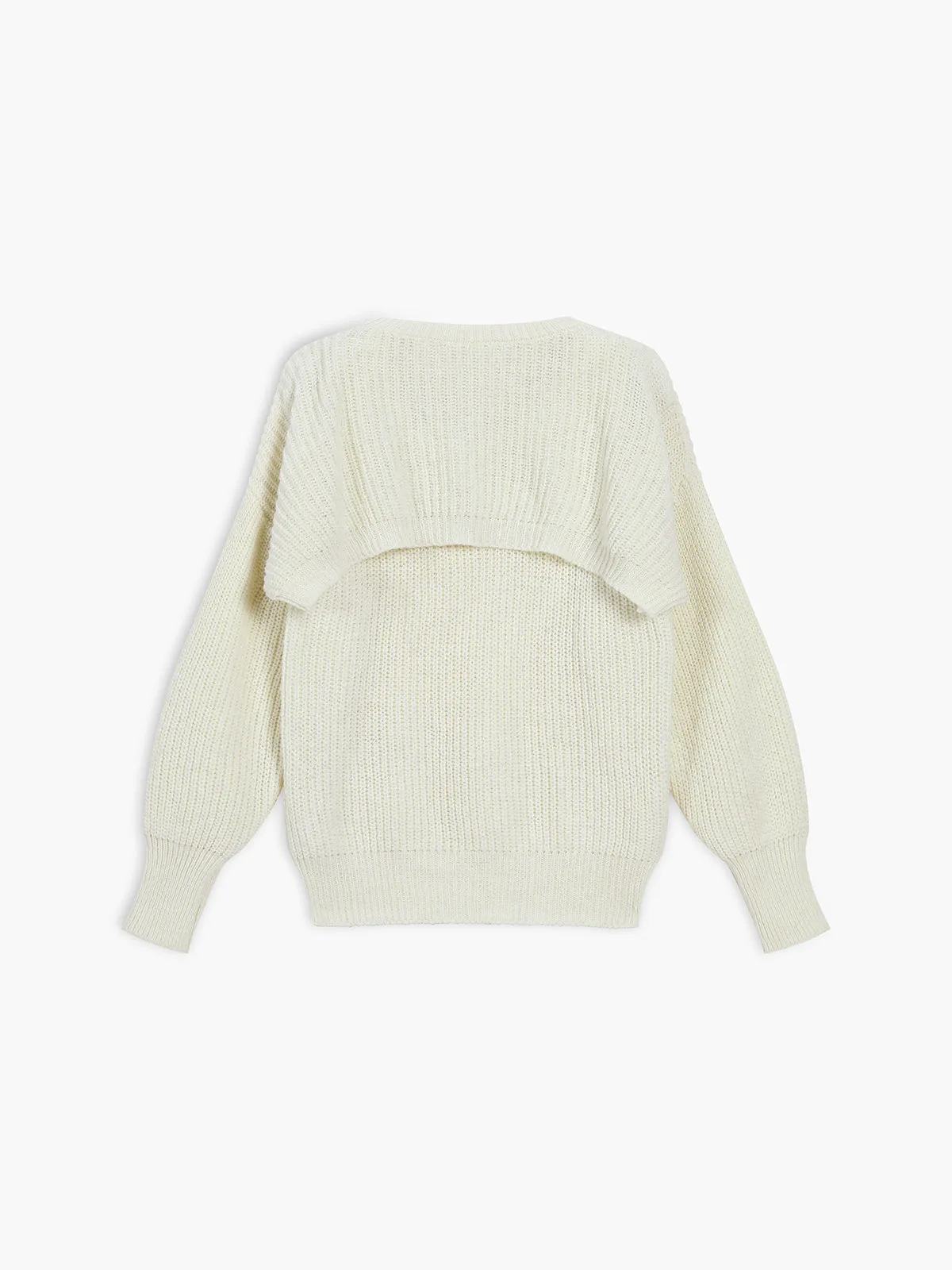 Utility Two Graceful Piece Bolero Sweater