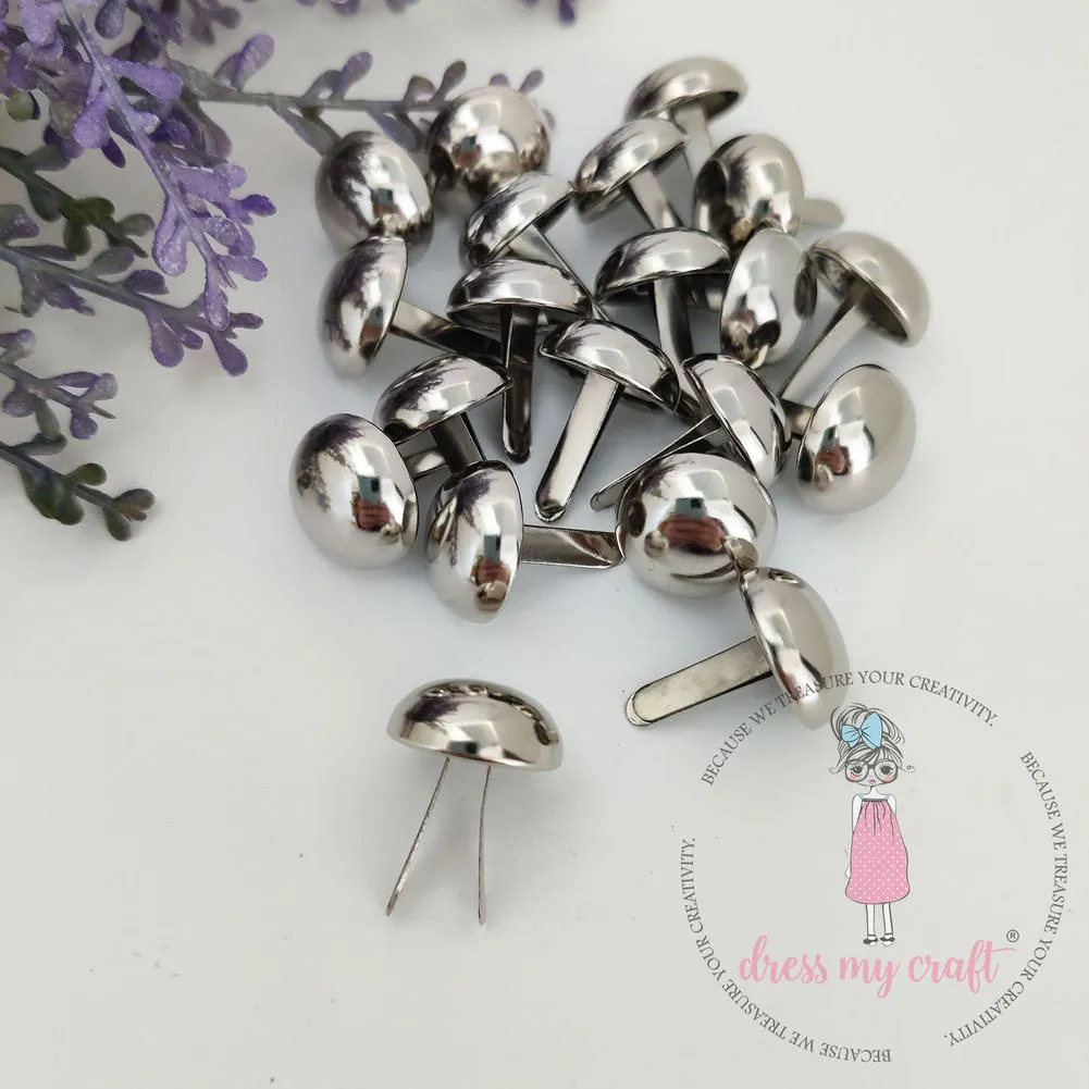 Value Pack - Chrome Finish Brads - 15 MM