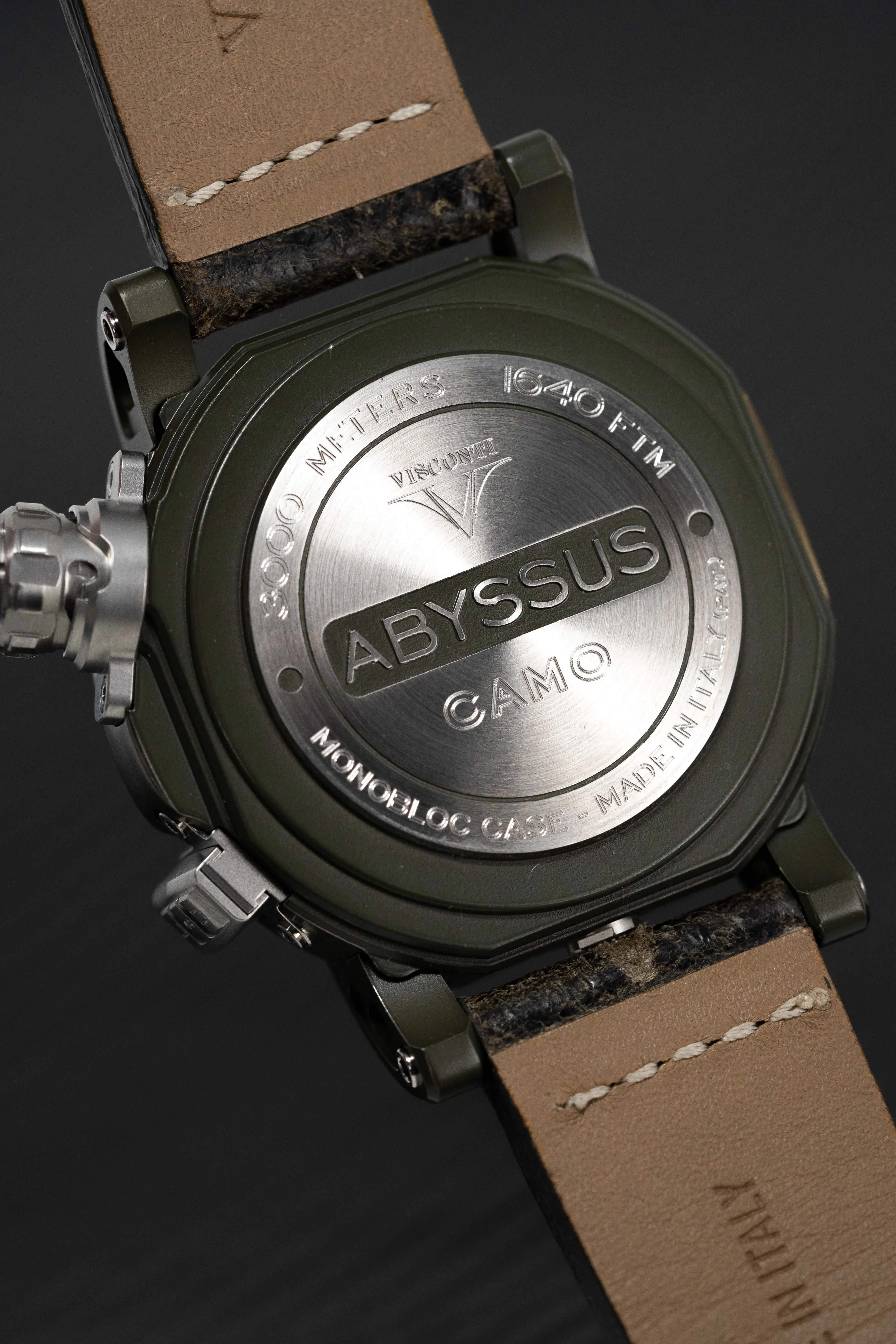 Visconti Automatic Watch Pro Dive 3000 Camo Jungle KW55-03