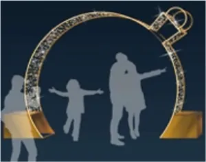 WALK THROUGH ORNAMENT ARCH