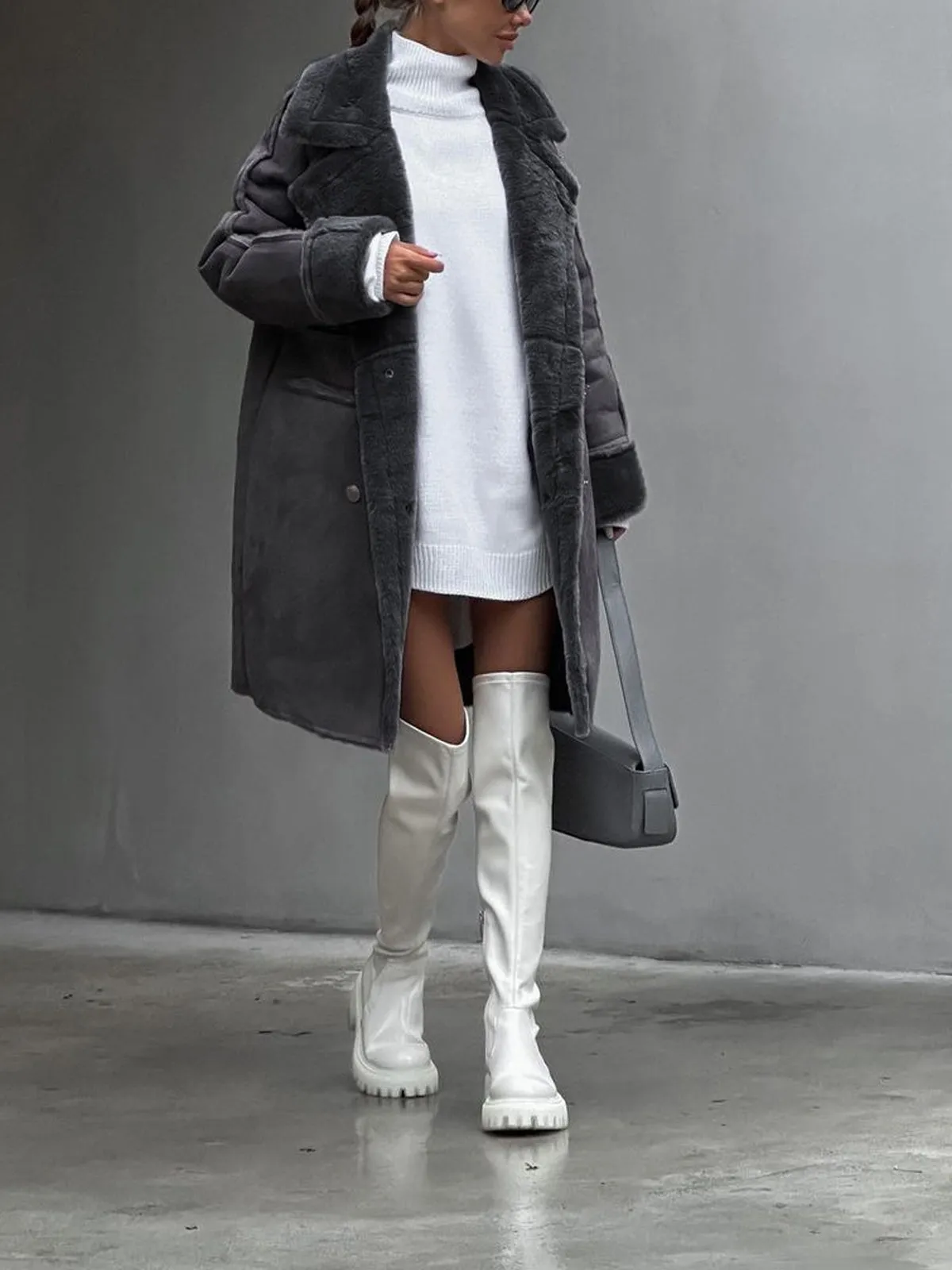 Warm Embrace Graceful Fleece Jacket