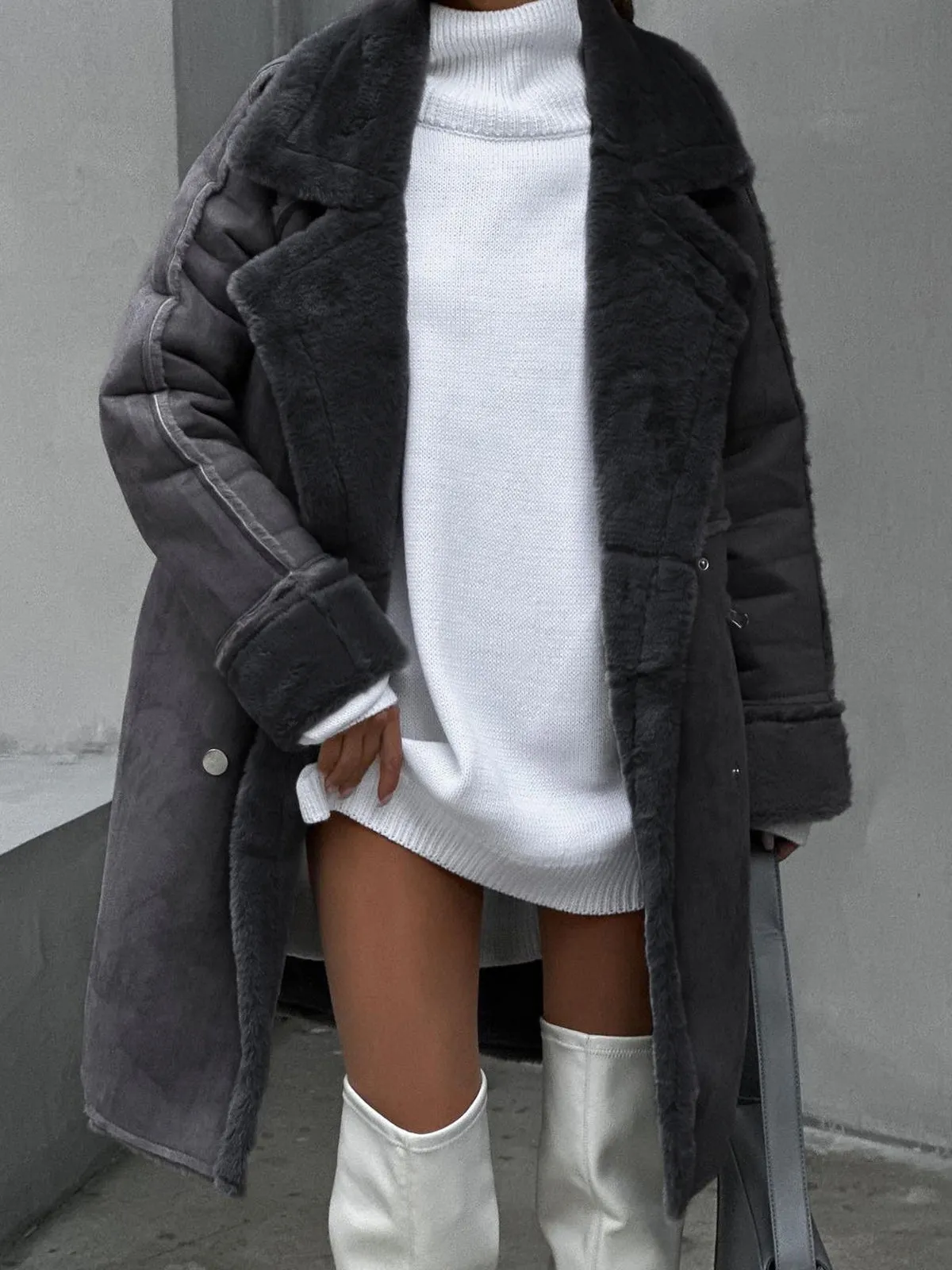 Warm Embrace Graceful Fleece Jacket