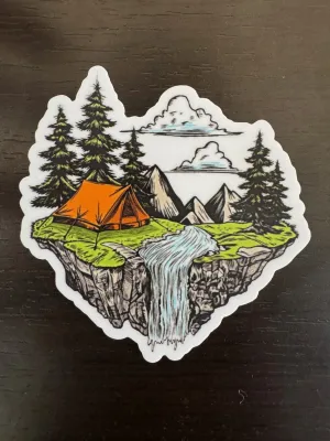 Waterfall Camping