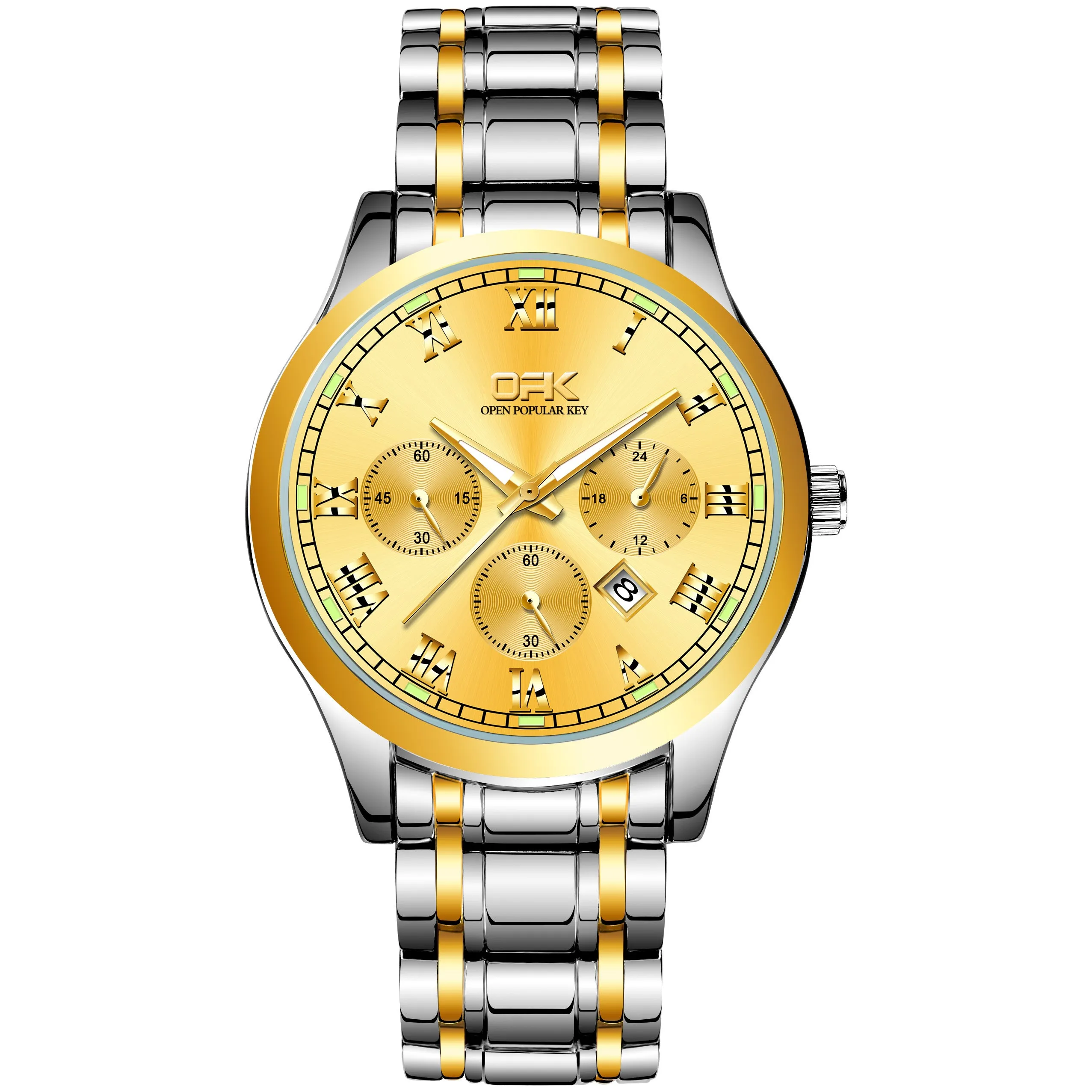 Waterproof luminous quartz watch W06OPK88119