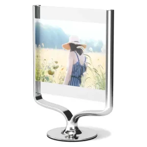 Wishbone Picture Frame Chrome
