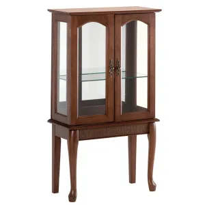 Wood Curio Cabinet