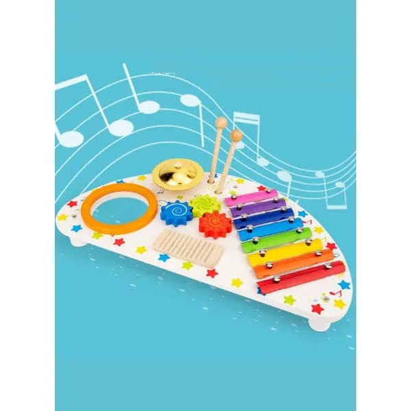Wooden Multi-functional Music Centre for kids