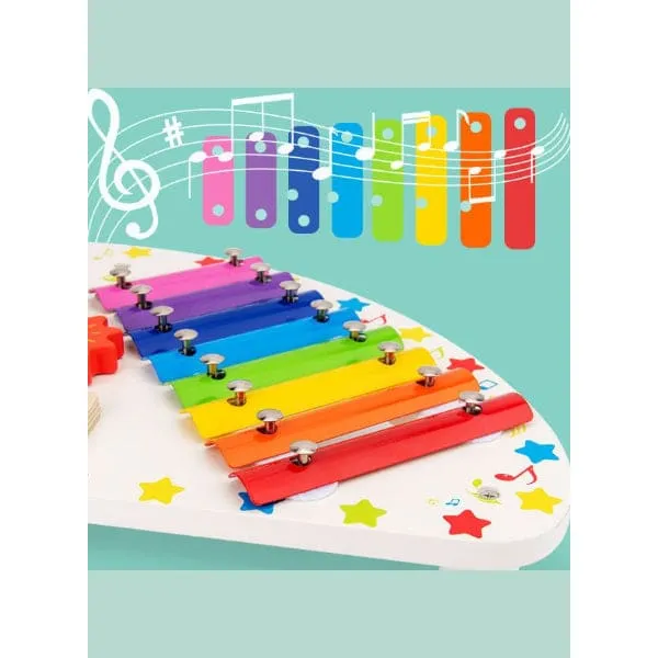 Wooden Multi-functional Music Centre for kids