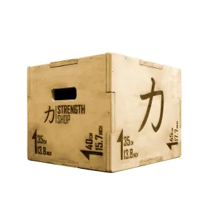 Wooden Plyo Box - 45CM X 40CM X 35CM