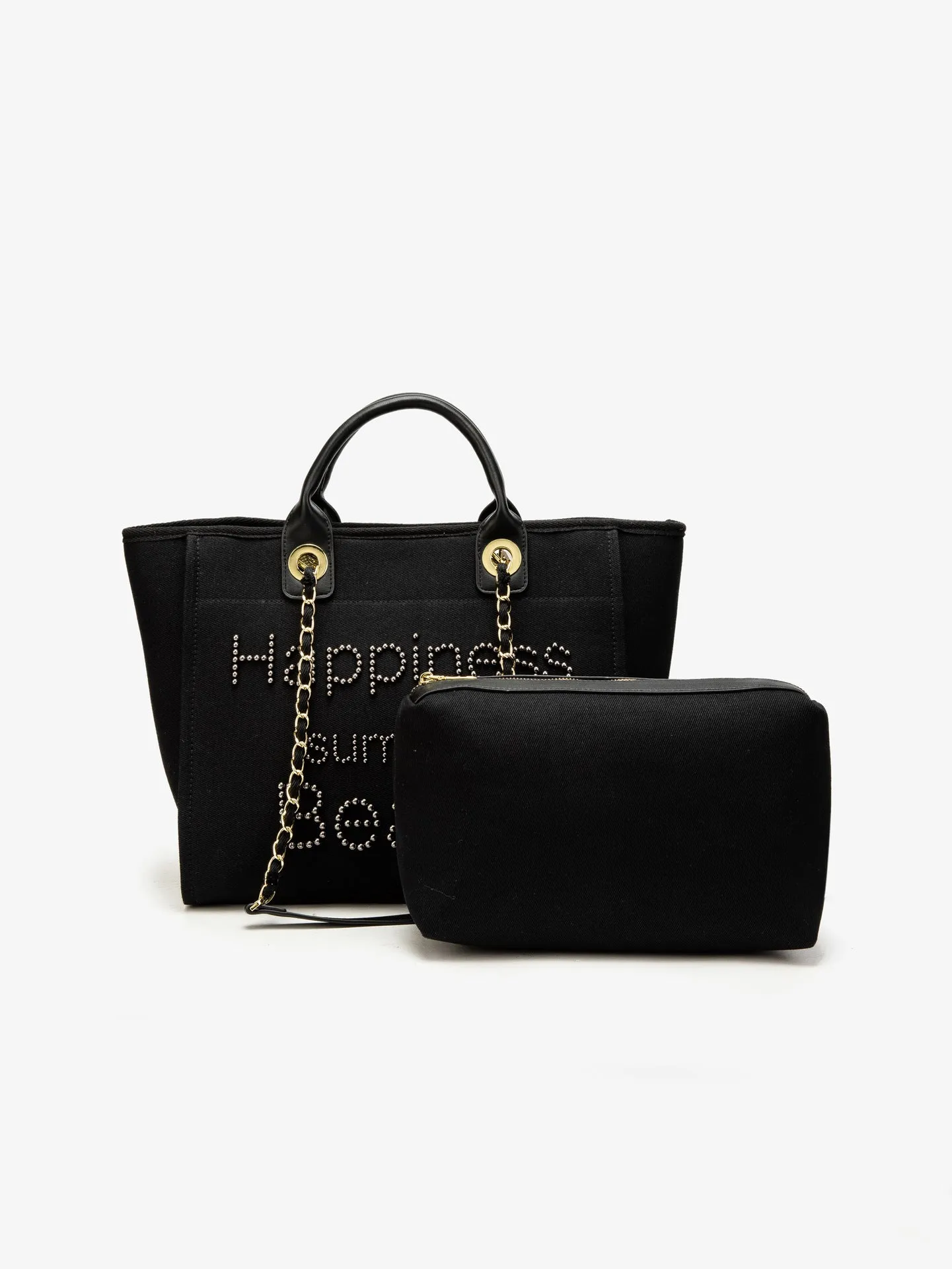 XIANGTUIBAO Cross-Border Women's Bag Classic Style Handmade Beads Embroidered Canvas Bag Large Capacity Bag Shoulder White Mother Bag Big Bag