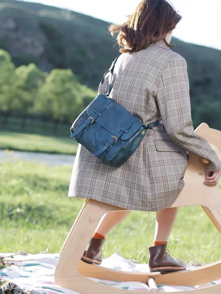 YAAGLE Vintage Leather Shoulder Bag YG1816