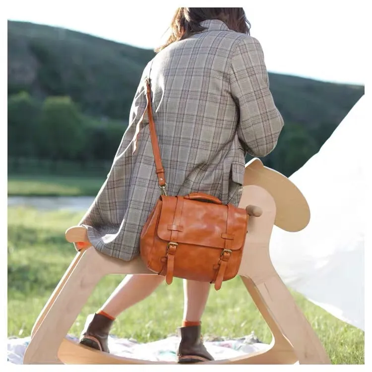 YAAGLE Vintage Leather Shoulder Bag YG1816